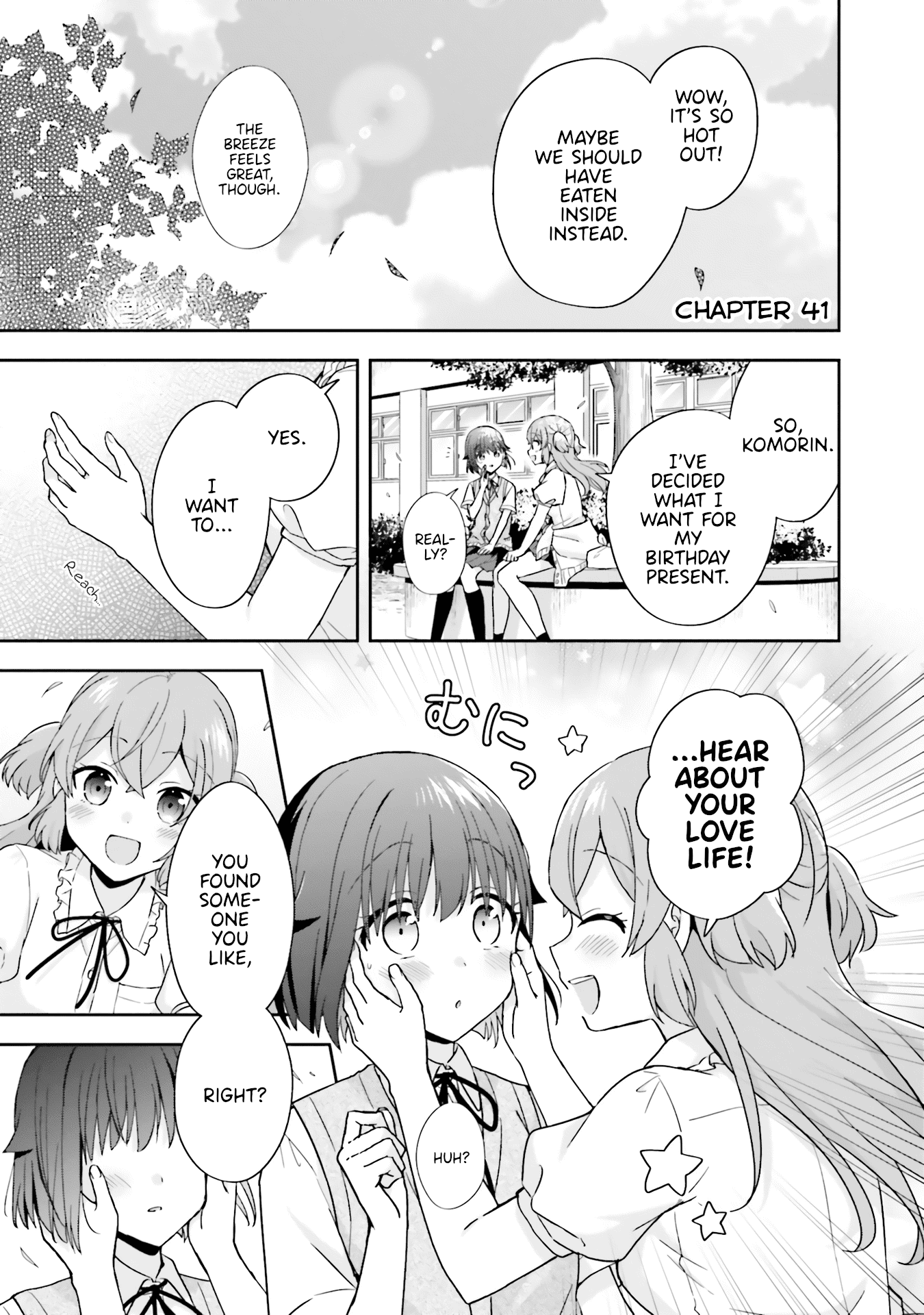 The Quiet Komori-san and the Loud Oobayashi-kun Chapter 41 1